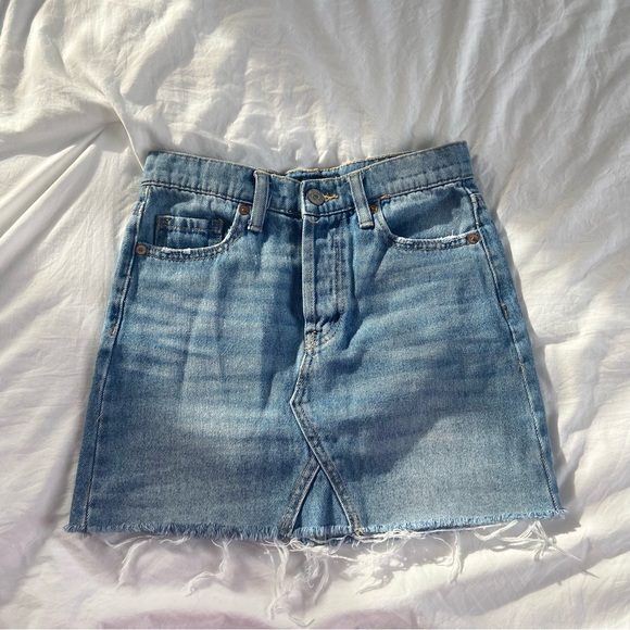 aeropostale high rise denim skirt - Picture 1 of 5
